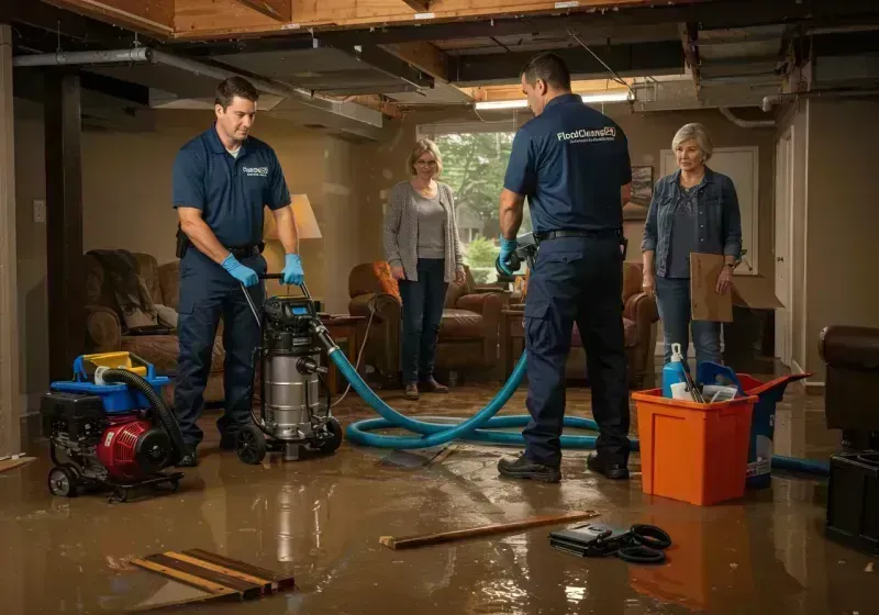 Basement Water Extraction and Removal Techniques process in Fort Branch, IN